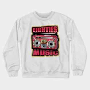 Eighties Music Crewneck Sweatshirt